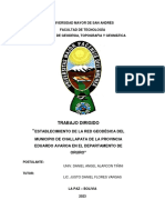 Bolivia Objetivos Resultados