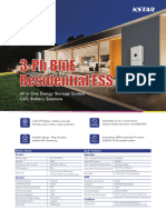 3-Ph Blue Residential Ess: All in One Energy Storage System Catl Battery Solutions