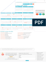 Calendario de Chile Año 2023 - Feriados