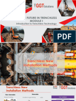 Module I - Introduction To Trenchless Technology