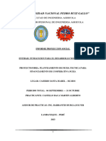 Informe Proyeccion Social