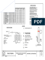 Schedule of Load: Specification