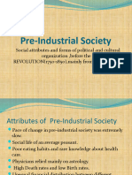 4 Pre-Industrial Society