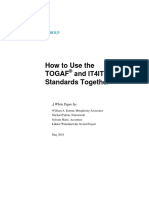 How To Use The Togaf and IT4IT™ Standards Together: A White Paper by