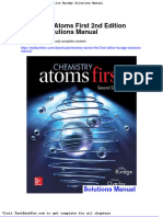 Chemistry Atoms First 2nd Edition Burdge Solutions Manual