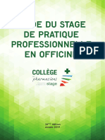 Guide Stage College Pharmacien MDS 2019