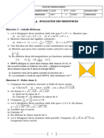 Fiche TD 2nde C Decembre 2023