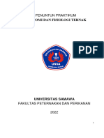 Bismillah, Acara Praktikum Anatomi Fisiologi Ternak 2022