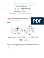 Volume & Surface Area