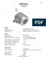 Karta Katalogowa 1638283 Enkoder Obrotowy Inkrementalny Posital Fraba Ucd Iph00 02048 Y06s PRM Magnetyczny Synchro 58 MM