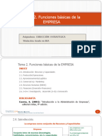 Tema 2 Direccion Empresas