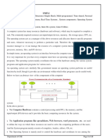 Cs403pc Operating Systems Unit 1