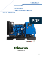 FGW2 Weichai Genset WP2.3 Series 60HZ 15 50kwe LTP