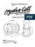 Hydracell - d15 Manual