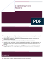 Systemic Lupus Erythematosus, Rheumatoid Arthritis