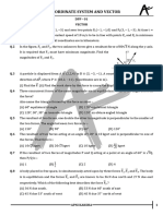 DPP - 01 - Coordinate System & Vector