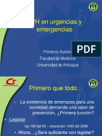 APH en Urgencias y Emergencias