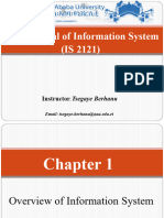 IS - Chapter 1, Overview of Information System