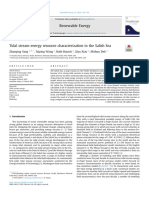 2021 - Tidal Stream Energy Resource Characterization in The Salish Sea. Renewable Energy