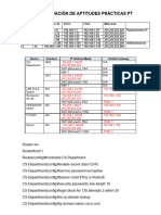 CCNA3 - Evaluación de Aptitudes Prácticas PT de ITN (PTSA)