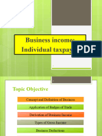 Business Income 2021