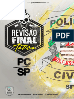 (Estatuto Do Desarmamento + Bônus) - Revisão Tática Final - PC SP - Investigador