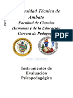 Informe Psicopedagógico - Test Esperi