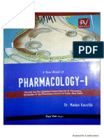 PHARMACOLOGY - I 4th Sem PV