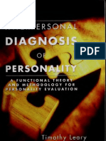 Interpersonal Diagnosis of Personality: A Functional Theory and Methodology For Personality Evaluation