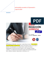 Curso Taller Redacción Jurídica Civil