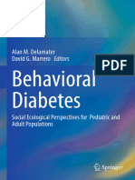 Behavioral Diabetes: Alan M. Delamater David G. Marrero Editors