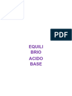 Equuilibrio Acido Base