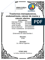 Grupo 5 CA Mama, Cervix, Endometriosis, Menopausia