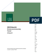 LEK - Rail Industry Cost and Revenue Sharing