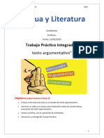 Trabajo Práctico Texto Argumentativo Luis Quesada