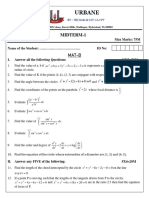 MIDTERM-1 SR - MPC (S2) MAT-B Q.P