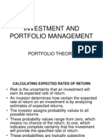 Investment and Portfolio Management