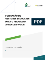 Aprender Valor 2023 - Formação de Gestores - Módulos 1,2 e 3