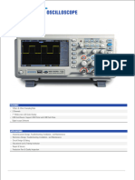 Digital Storage Oscilloscopes-Ads1000 Series