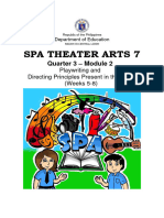 GRADE 7 THEATRE ARTS Q3 Module 2 WEEK5 8