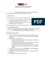 Semana 02 - Indicaciones - Tarea Académica 1 - Ensayo