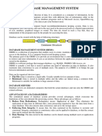 03 Database Management System Revision Notes