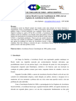 A Assistência Social No Brasil À Luz Da Constituição de 1988 e Da Lei Orgânica de Assistência Social (LOAS)