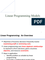 Chapter 2 Linear Programming Model