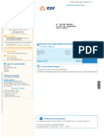 Facture EDF PDF