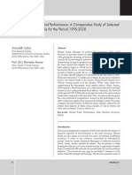 Variation in Mutual Fund Performance: A Comparative Study of Selected Equity Schemes in India For The Period 1995-2020