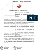 Resolución Directoral #0169-2024: San Juan de Lurigancho y El Agustino, 11 de Enero de 2024