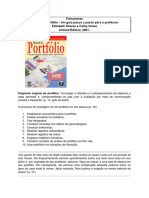 Fichamento - Manual de Portfólio - Um Guia Passo A Passo para o Professor