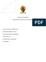 Lubrication Assignment MEC 4402