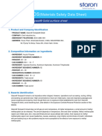 Allplastics - Samsung Staron Technical Data Sheet